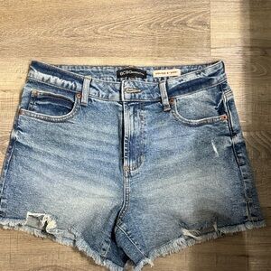 BCBGeneration Women's Light Blue Jean Shorts